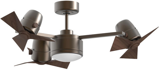 Ventilateurs de plafond silencieux de 20W 42 pouces pour la chambre Eco silencieux ventilateur de plafond DC
