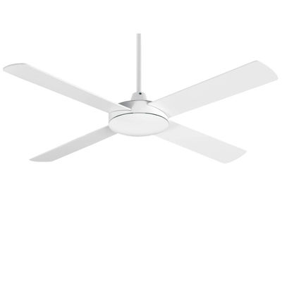 4 lames de contreplaqué 52 pouces ventilateur de plafond avec lumière et télécommande