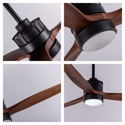 Ventilateurs de plafond européens avec lampes moteur CC décoratif