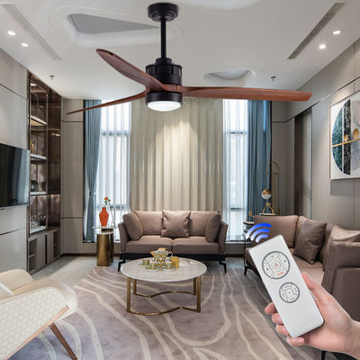 Ventilateurs de plafond européens avec lampes moteur CC décoratif