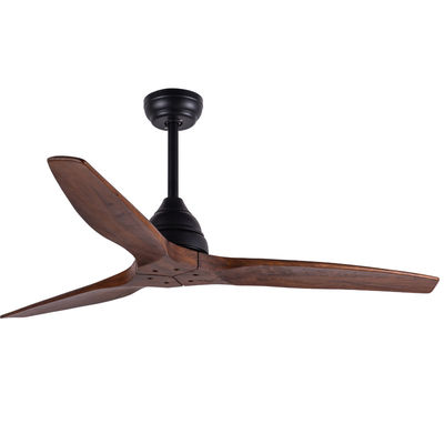 Restaurant Ventilateurs de plafond américains Ventilateurs de plafond en bois sans lumière