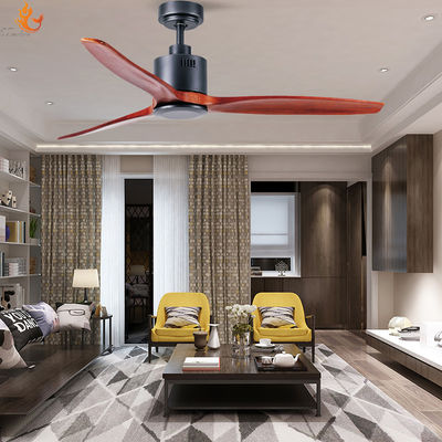 American Hunter 52 Ventilateur de plafond 3 lames ABS Moteur à courant continu Noir Brun