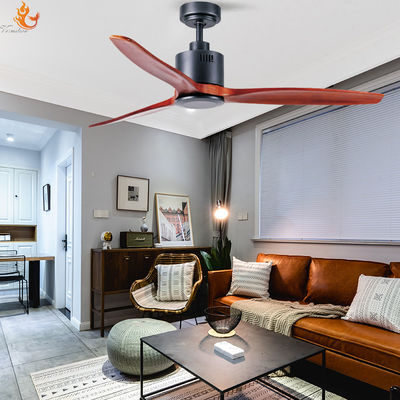 American Hunter 52 Ventilateur de plafond 3 lames ABS Moteur à courant continu Noir Brun
