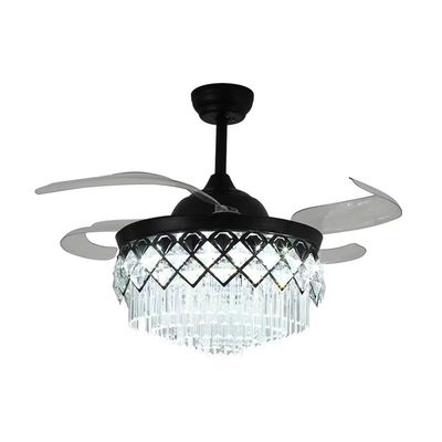 Modern Sell Well 42 pouces haute qualité ventilateur de plafond intelligent moteur à courant continu avec lumière
