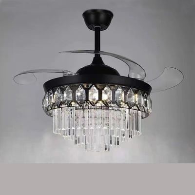 Ventilateur de plafond intelligent de haute qualité de 42 pouces moteur CC pour salon