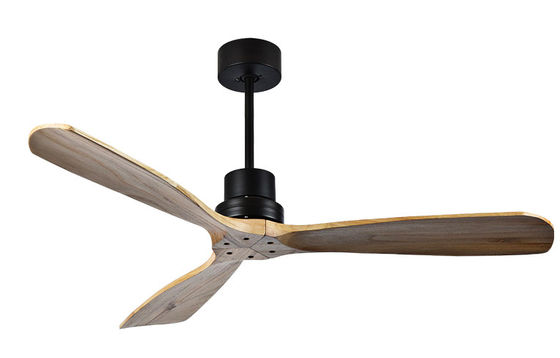 Ventilateur de plafond en bois massif ECO 52 Ventilateur de plafond en bois naturel