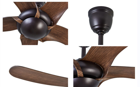 Ventilateur de plafond silencieux de 52 pouces pour bureau