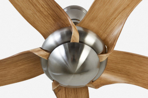 Ventilateurs de plafond européens ECO argentés 52 pouces Ventilateurs de plafond écoénergétiques