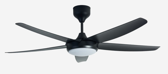 56 pouces Ventilateur de plafond à LED moderne DC Motor télécommande avec lumière pour le salon