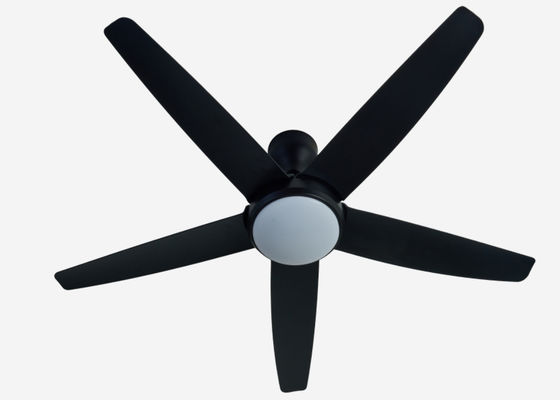 56 pouces Ventilateur de plafond à LED moderne DC Motor télécommande avec lumière pour le salon