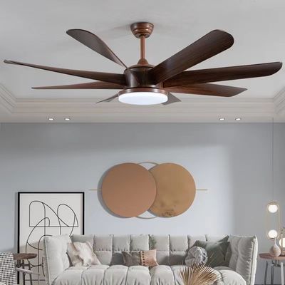 ECO 60In Ventilateur industriel d'entrepôt à LED Ventilateurs de plafond commerciaux pour entrepôts