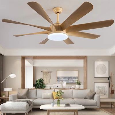 ECO 60In Ventilateur industriel d'entrepôt à LED Ventilateurs de plafond commerciaux pour entrepôts