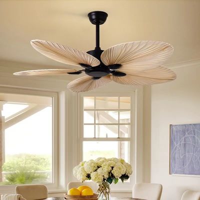 52En hôtel, ventilateur de plafond ABS Ventilateurs de plafond de style européen avec télécommande