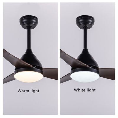 Ventilateur de plafond intelligent moderne 36in à faible bruit avec télécommande