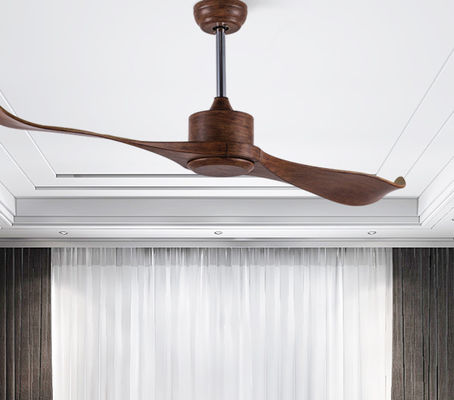 Rétro intérieur 52 En Europe Ventilateurs de plafond ABS Télécommande pour salon