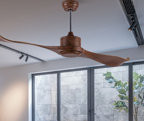 Rétro intérieur 52 En Europe Ventilateurs de plafond ABS Télécommande pour salon
