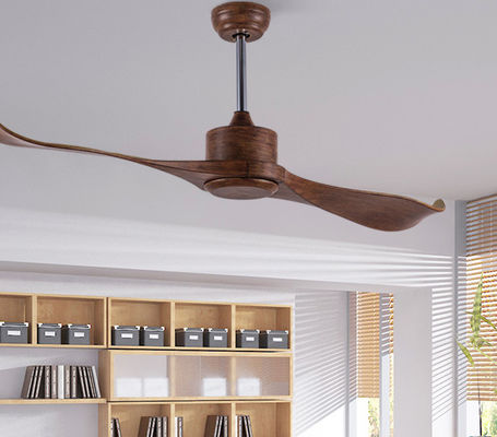 Rétro intérieur 52 En Europe Ventilateurs de plafond ABS Télécommande pour salon
