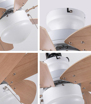 Économie d'énergie échangeur de traction ventilateur de plafond 36 pouces moteur AC pour la chambre à coucher
