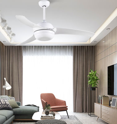 Ventilateurs de plafond en ABS 42 dans la cuisine avec ventilateur de plafond à trois lames blanc clair