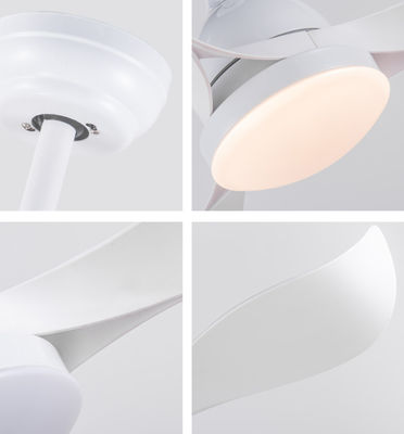 Ventilateur de plafond de salle de bain de 42 pouces avec lumière et lames ABS