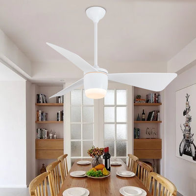 3 lames ABS DC ventilateur de plafond 52 pouces avec ventilateur de plafond américain léger