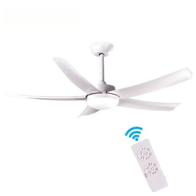 Ventilateurs de plafond américains de 3 couleurs Ventilateurs décoratifs de 52 pouces avec lumière