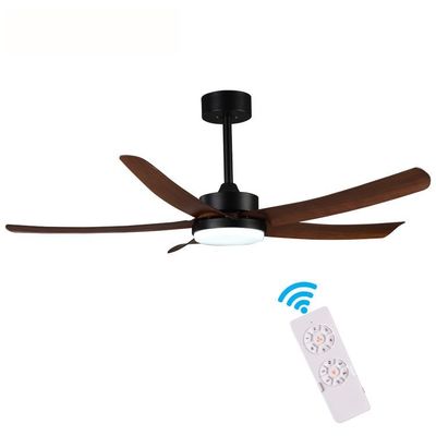 Ventilateurs de plafond américains de 3 couleurs Ventilateurs décoratifs de 52 pouces avec lumière