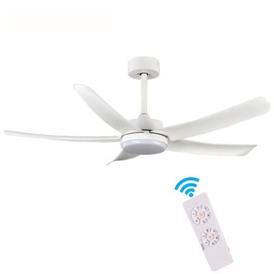Ventilateurs de plafond américains de 3 couleurs Ventilateurs décoratifs de 52 pouces avec lumière