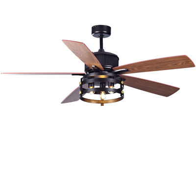 Ventilateur à commande à distance de 52 pouces 5 lames Ventilateur de plafond à courant continu