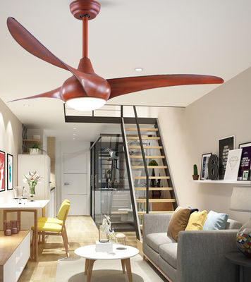 Ventilateur de plafond à LED moderne de 52 pouces