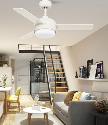 Ventilateurs de plafond de 52 pouces blancs pour les salons