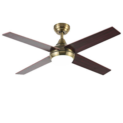 Ventilateur de plafond à LED moderne à 4 lames
