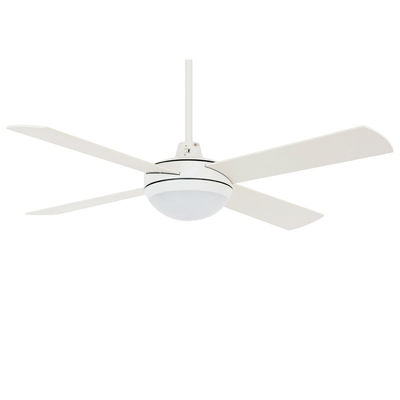 Quatre lames de contreplaqué 48 ventilateur de plafond avec moteur à courant continu léger à faible bruit