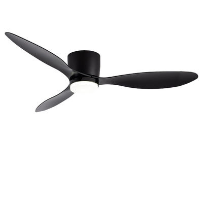 Ventilateur de plafond de 52 pouces noir