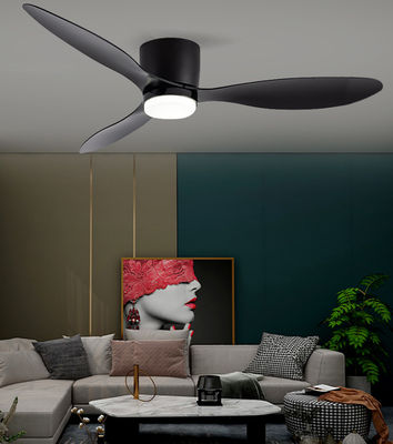 Ventilateur de plafond de 52 pouces noir