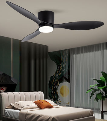 Ventilateur de plafond de 52 pouces noir