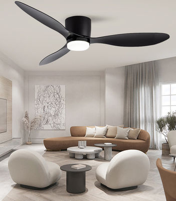 Ventilateur de plafond de 52 pouces noir