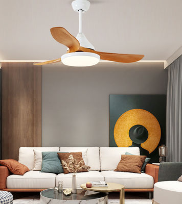 Ventilateur de plafond de 52 pouces avec lumière et télécommande