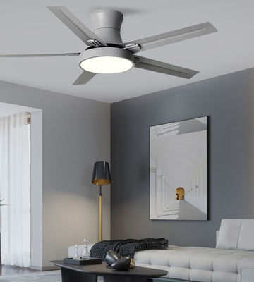 Ventilateur de plafond de 52 pouces avec ventilateur de salon moderne à distance