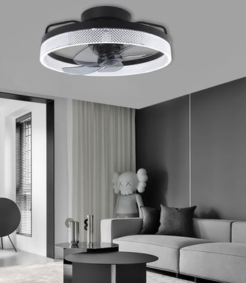 Chandelier noir, ventilateur de plafond sans lame, ventilateur de plafond à faible bruit