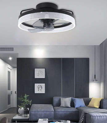 Chandelier noir, ventilateur de plafond sans lame, ventilateur de plafond à faible bruit