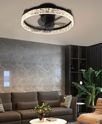 Ventilateur de plafond suspendu décoratif avec lumière Ventilateur de plafond sans lame