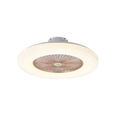 Ventilateur de plafond suspendu blanc avec lumière