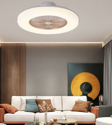 Ventilateur de plafond suspendu blanc avec lumière