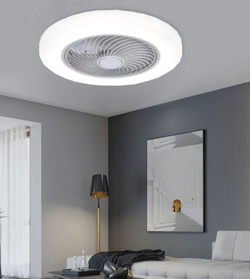 Ventilateur de plafond suspendu rétractable avec lumière