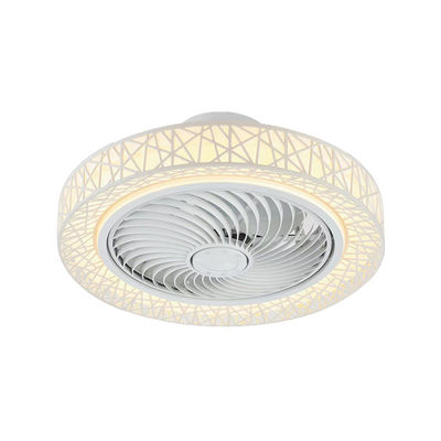 ABS bas profilé ventilateur de plafond sans lame lustre 42in silencieux moteur à courant continu