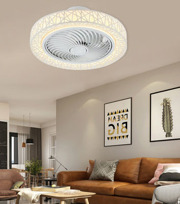 ABS bas profilé ventilateur de plafond sans lame lustre 42in silencieux moteur à courant continu