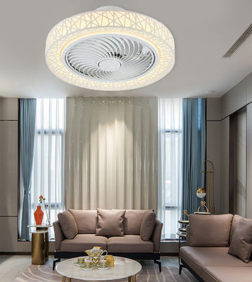 ABS bas profilé ventilateur de plafond sans lame lustre 42in silencieux moteur à courant continu