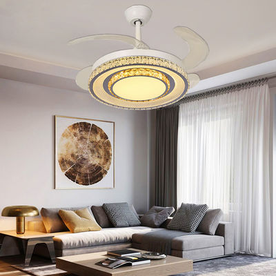 Ventilateurs à lampes et lames rétractables