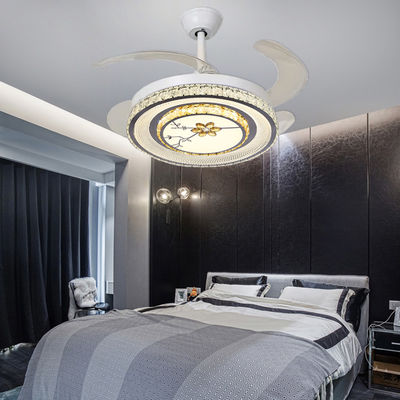 Ventilateur de plafond pliant avec lumière LED